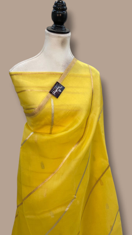 Pure Kora Handloom Banarasi Saree - The Handlooms
