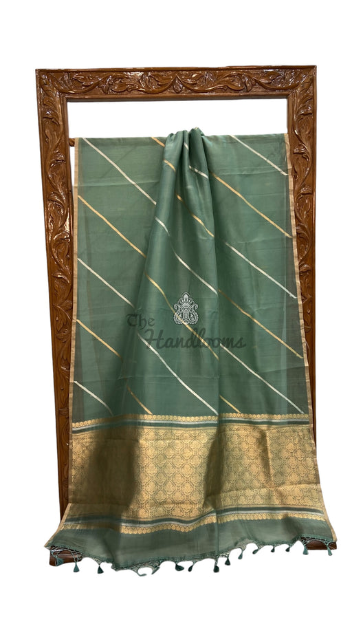Pure Kora Handloom Banarasi Saree - The Handlooms