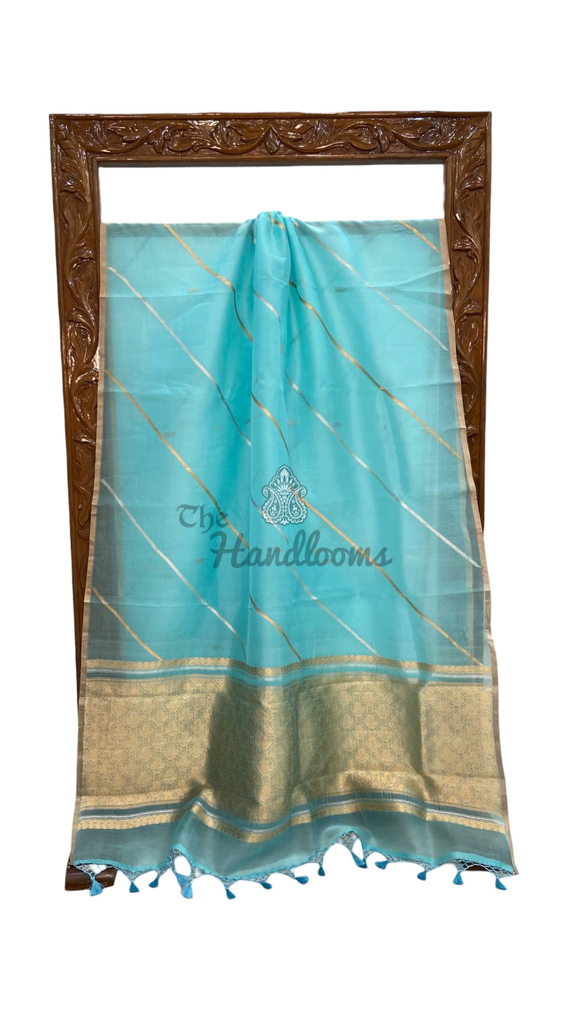 Pure Kora Handloom Banarasi Saree - The Handlooms