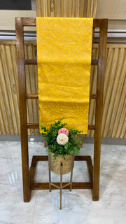 Pure Katan Silk Tanchui Brocade Handloom Banarasi Fabric - The Handlooms