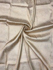 Pure Katan Silk Tanchui Brocade Handloom Banarasi Fabric - The Handlooms