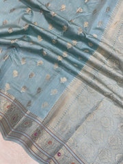 Pure Cotton Banarasi Handloom Saree - The Handlooms