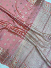 Pure Cotton Banarasi Handloom Saree - The Handlooms