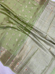 Pure Cotton Banarasi Handloom Saree - The Handlooms