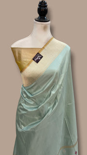 Pure Katan Silk Banarasi Handloom Saree - All Over Kadua Motifs - The Handlooms