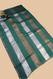 Pure tissue Chanderi Handloom Banarasi Saree - The Handlooms