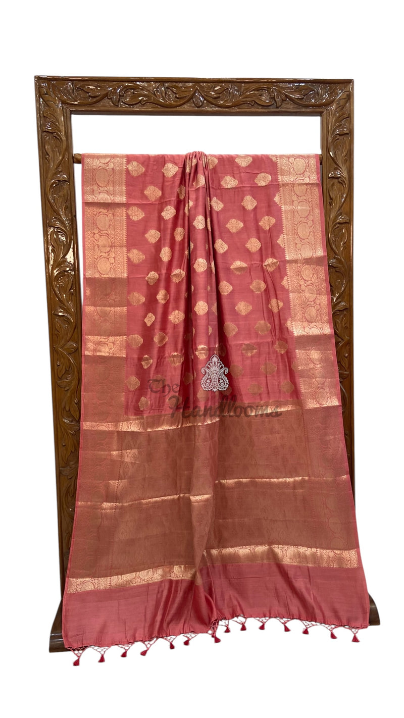 Pure Chiniya Silk Khaddi Handloom Banarasi Saree