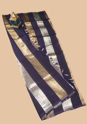Pure tissue Chanderi Handloom Banarasi Saree - The Handlooms