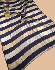 Pure tissue Chanderi Handloom Banarasi Saree - The Handlooms