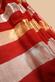 Pure tissue Chanderi Handloom Banarasi Saree - The Handlooms