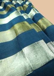 Pure tissue Chanderi Handloom Banarasi Saree - The Handlooms