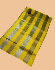 Pure tissue Chanderi Handloom Banarasi Saree - The Handlooms