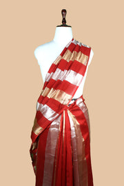 Pure tissue Chanderi Handloom Banarasi Saree - The Handlooms
