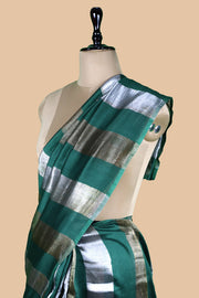 Pure tissue Chanderi Handloom Banarasi Saree - The Handlooms