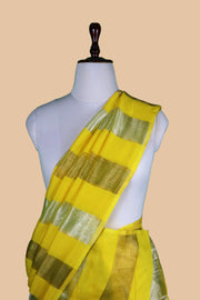 Pure tissue Chanderi Handloom Banarasi Saree - The Handlooms