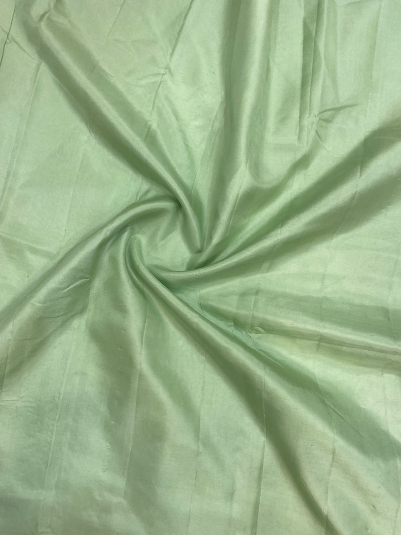 Pure Katan Silk Handloom Banarasi Fabric