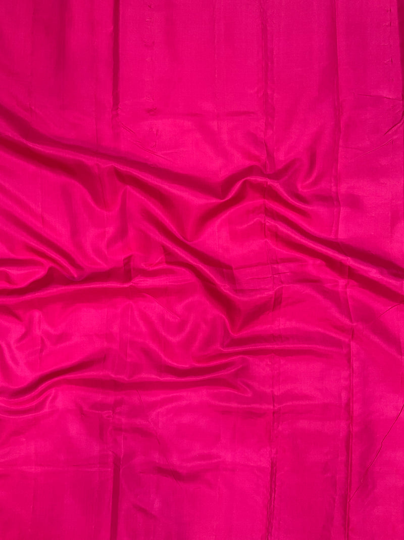 Pure Katan Silk Handloom Banarasi Fabric