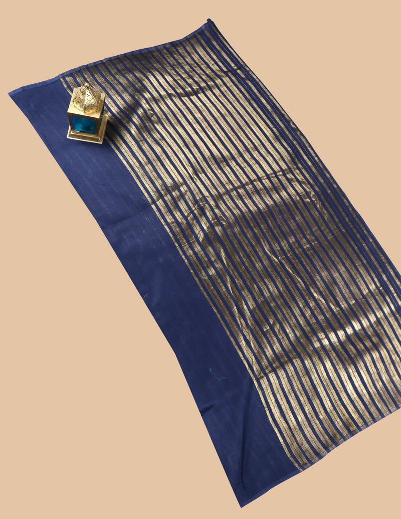 Pure tissue Chanderi Handloom Banarasi Saree - The Handlooms