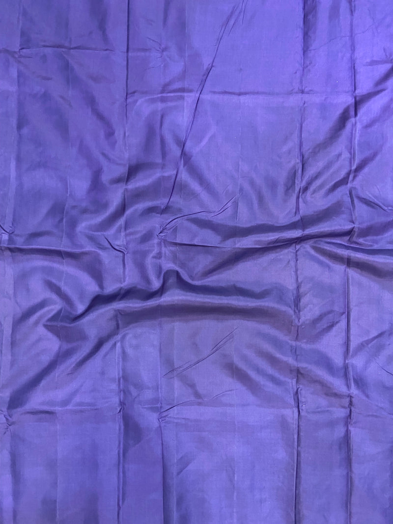 Pure Katan Silk Handloom Banarasi Fabric