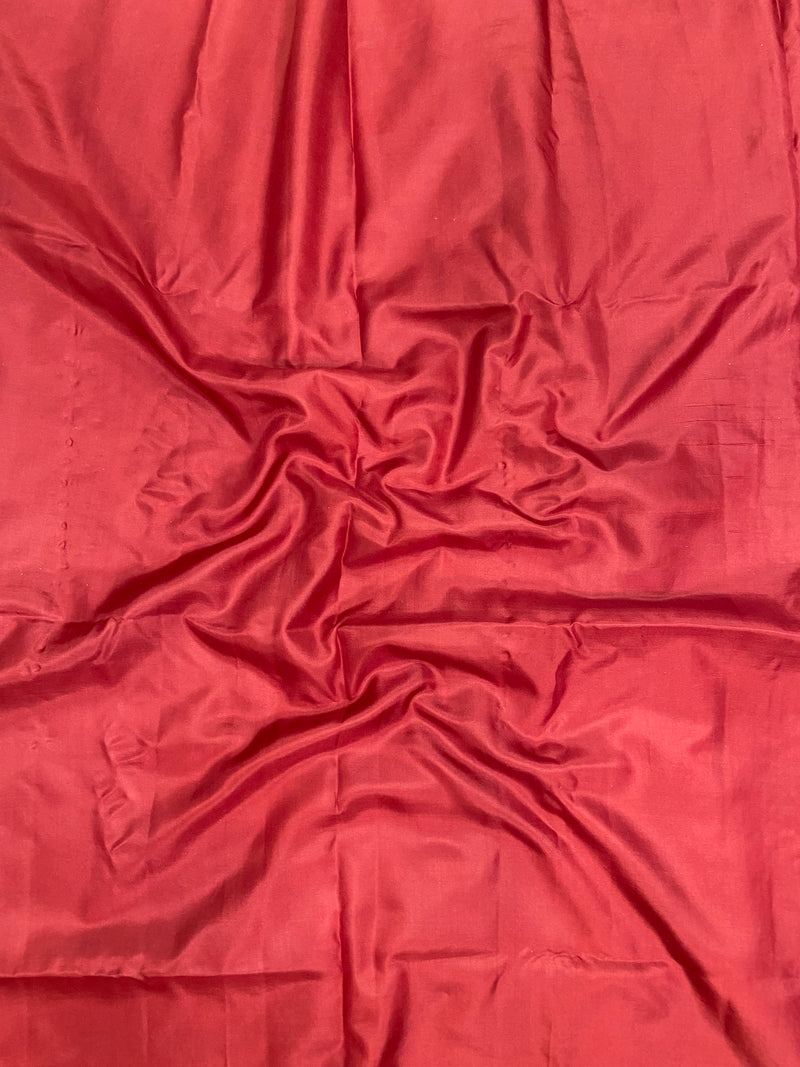 Pure Katan Silk Handloom Banarasi Fabric