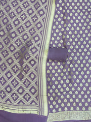 Khaddi Georgette Banarasi Dress material - The Handlooms