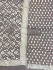 Khaddi Georgette Banarasi Dress material - The Handlooms