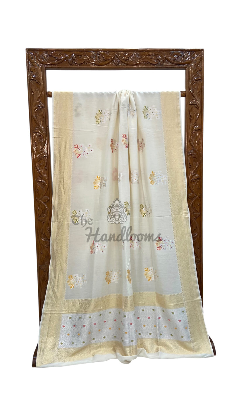 Pure Chiniya Khaddi Handloom Banarasi Saree