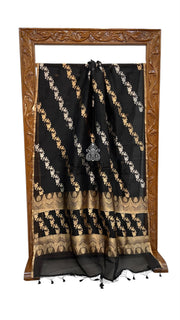 Pure Kora Handloom Banarasi Saree - The Handlooms