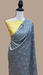 Pure Chiniya Silk Handloom Banarasi Saree with Chikankari - The Handlooms