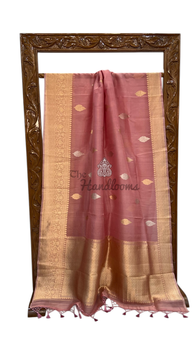 Pure Kora Handloom Banarasi Saree - The Handlooms