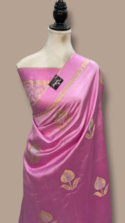Pure Mango Silk Banarasi Handloom Saree - The Handlooms