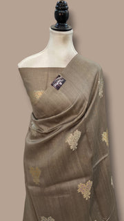 Pure Desi Tussar Silk Handloom Banarasi Saree - The Handlooms