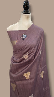 Pure Desi Tussar Silk Handloom Banarasi Saree - The Handlooms