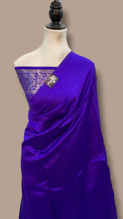 Pure Mango Silk Banarasi Handloom Saree - The Handlooms