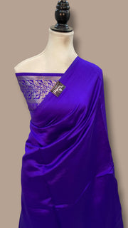 Pure Mango Silk Banarasi Handloom Saree - The Handlooms