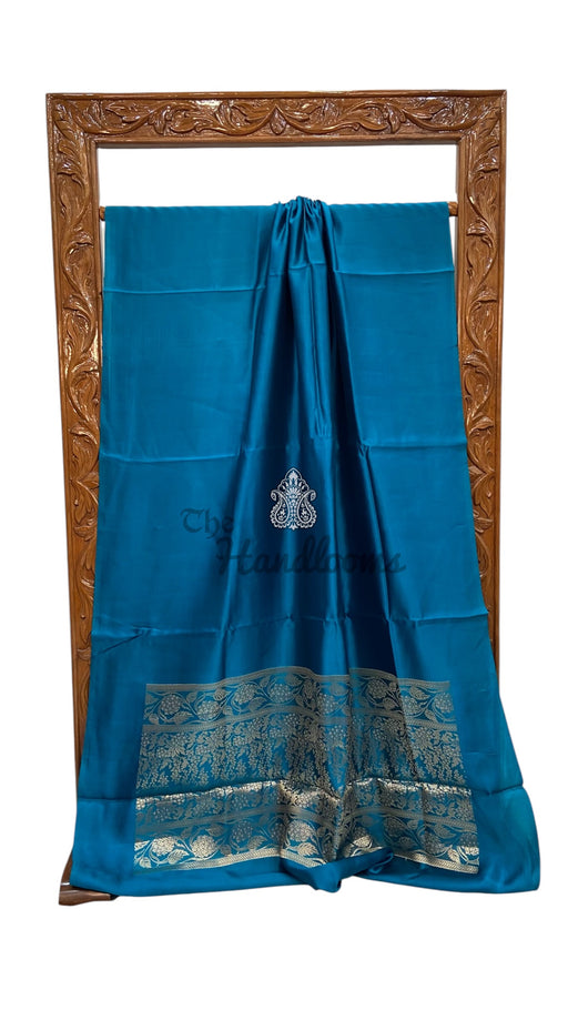 Pure Mango Silk Banarasi Handloom Saree - The Handlooms