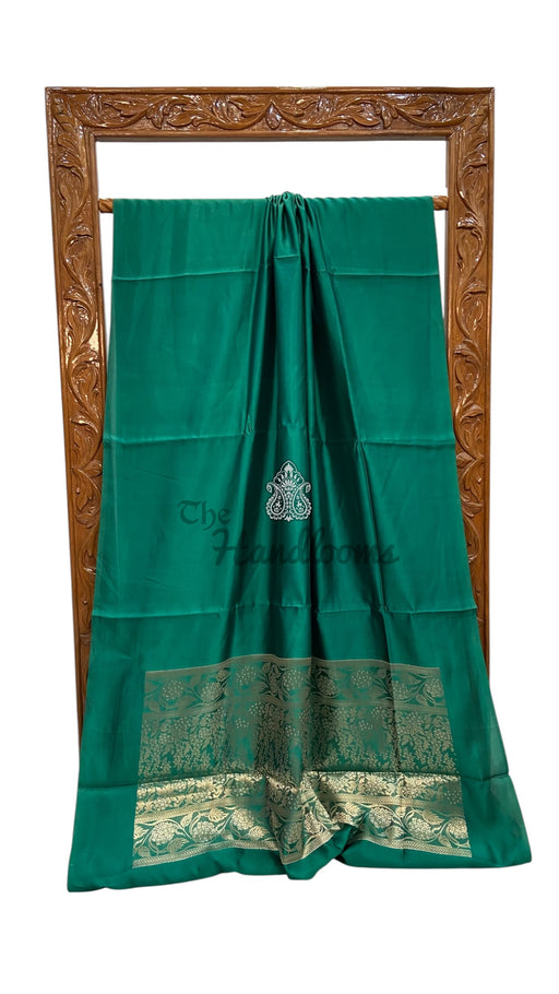 Pure Mango Silk Banarasi Handloom Saree - The Handlooms