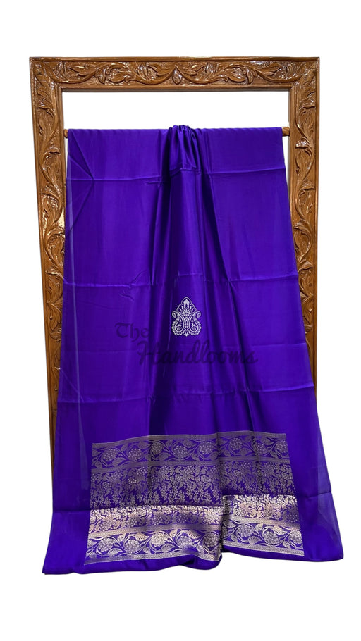 Pure Mango Silk Banarasi Handloom Saree - The Handlooms