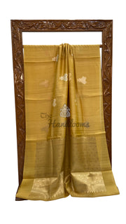 Pure Desi Tussar Silk Handloom Banarasi Saree - The Handlooms