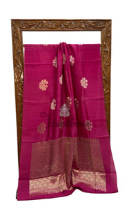 Pure Desi Tussar Silk Handloom Banarasi Saree - The Handlooms