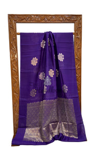 Tussar Georgette Handloom Banarasi Saree - The Handlooms