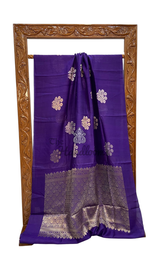 Tussar Georgette Handloom Banarasi Saree - The Handlooms