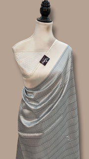 Regal Pure Katan Silk Banarasi Saree – Handwoven Tanchui Brocade - The Handlooms