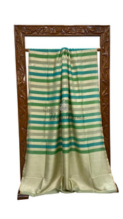 Moonga Georgette Handloom Banarasi Saree - The Handlooms