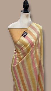Moonga Georgette Handloom Banarasi Saree - The Handlooms