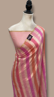 Moonga Georgette Handloom Banarasi Saree - The Handlooms