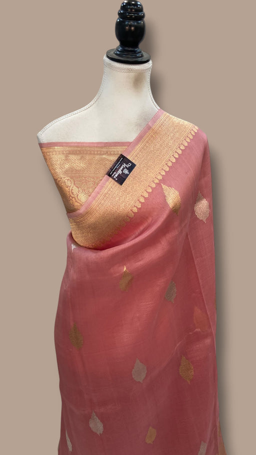 Pure Kora Handloom Banarasi Saree - The Handlooms