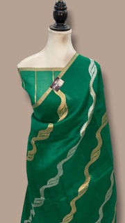 Pure Kora Handloom Banarasi Saree - The Handlooms