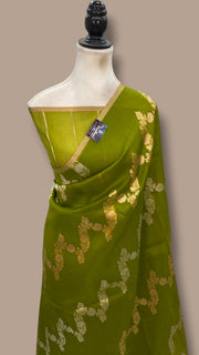 Pure Kora Handloom Banarasi Saree - The Handlooms