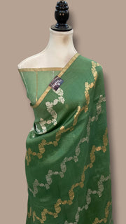 Pure Kora Handloom Banarasi Saree - The Handlooms